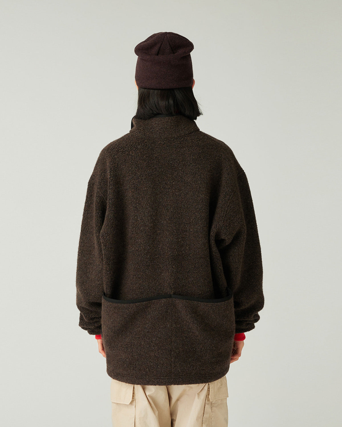 Recycled Wool Boa Pullover