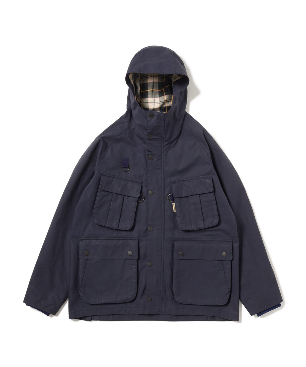 Waxed Cotton Hoodie