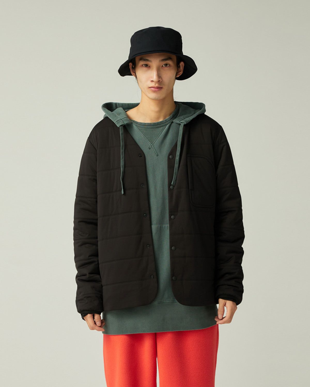 Flexible Insulated Cardigan