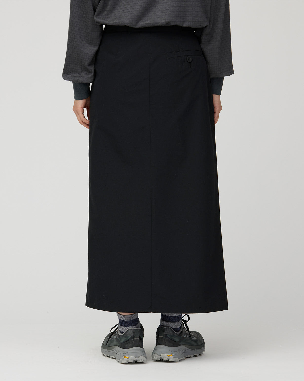 Wool Nylon Taffeta Skirt