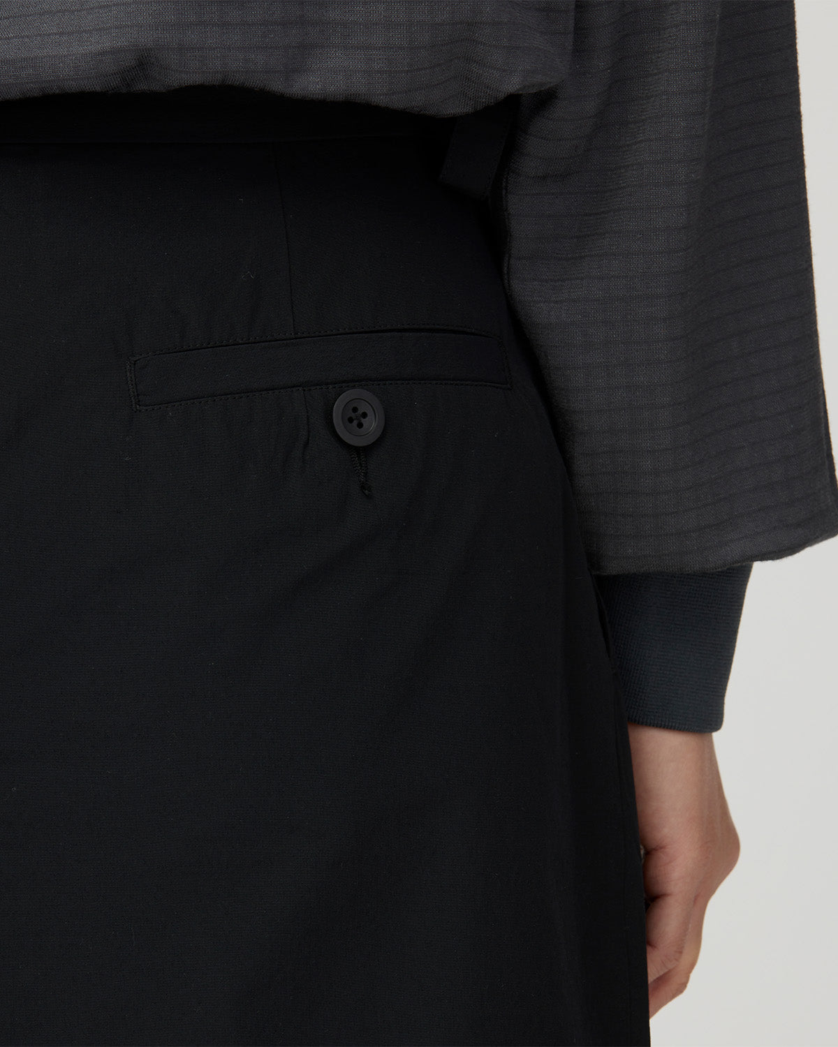 Wool Nylon Taffeta Skirt