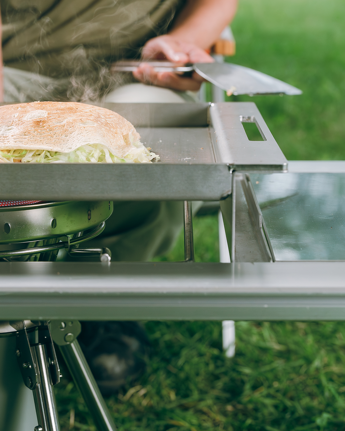 Stainless Steel Okonomiyaki Griddle