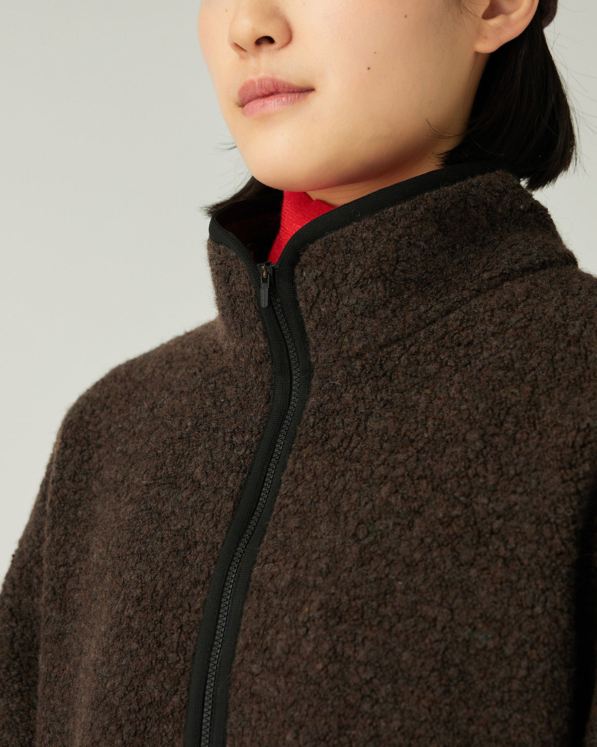 Recycled Wool Boa Pullover