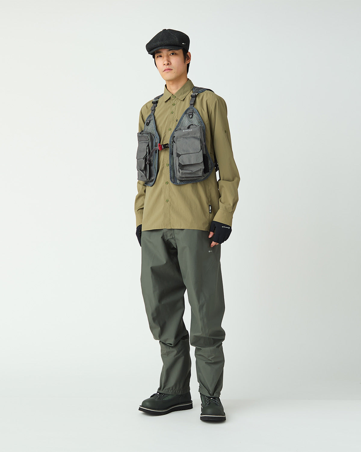 SP FF Joint System Vertical Strap Mesh Vest