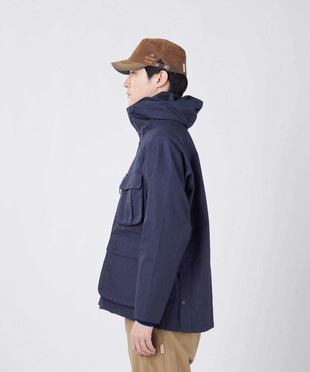 Waxed Cotton Hoodie